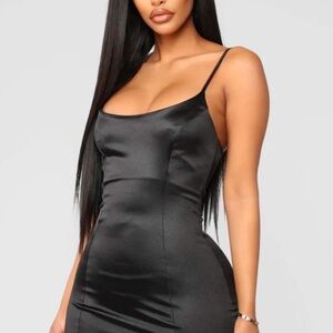 Fashion nova satin mini dress